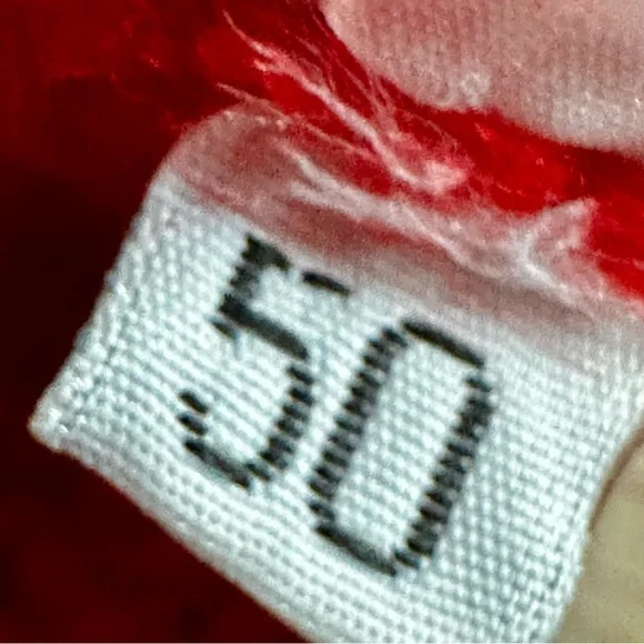 United Colors Of Benetton Red and Purple Cardigan Cabincore Chunky Vibrant 90s - Picture 4 of 9